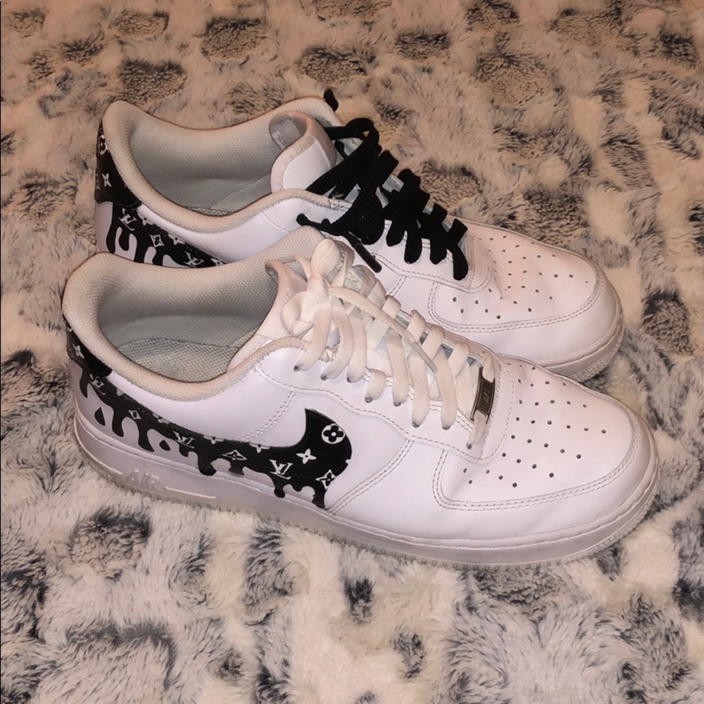Custom Louis Vuitton Air Force Ones